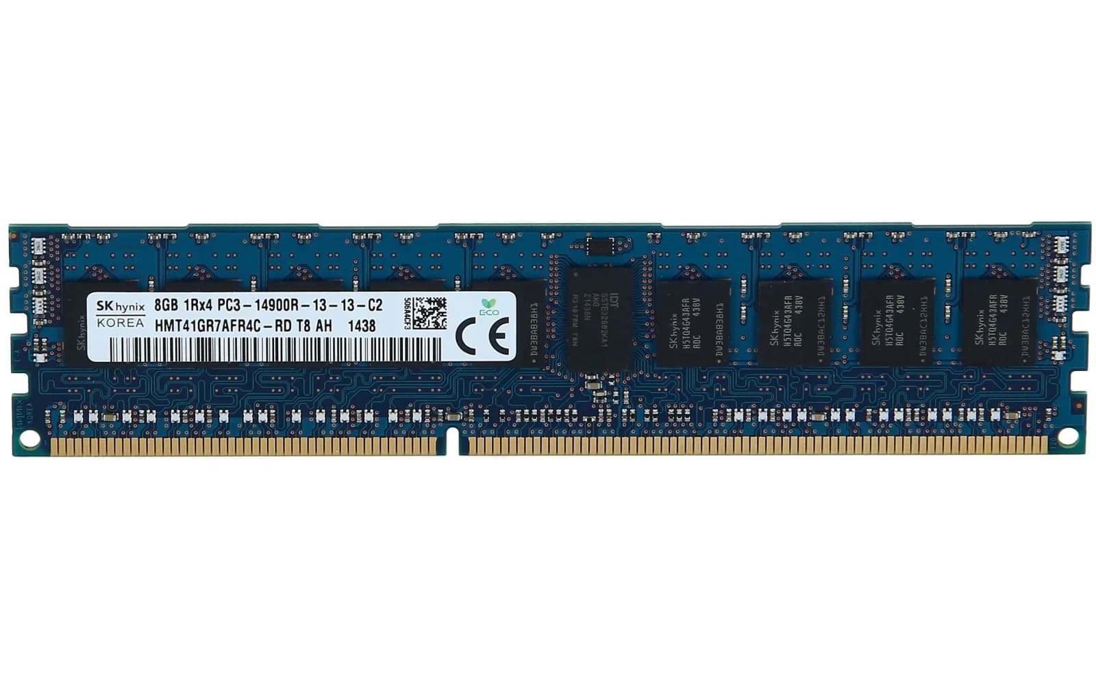 HP 8GB 1Rx4 PC3-14900R-13 Kit (731761-B21)