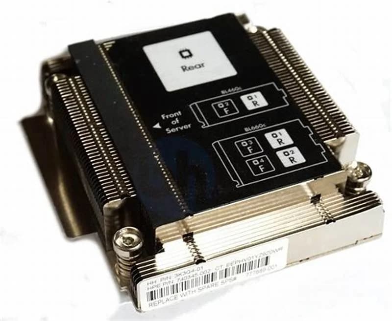 HPE HP HEATSINK ASSEMBLY CPU 1 REAR USE (740345-002)