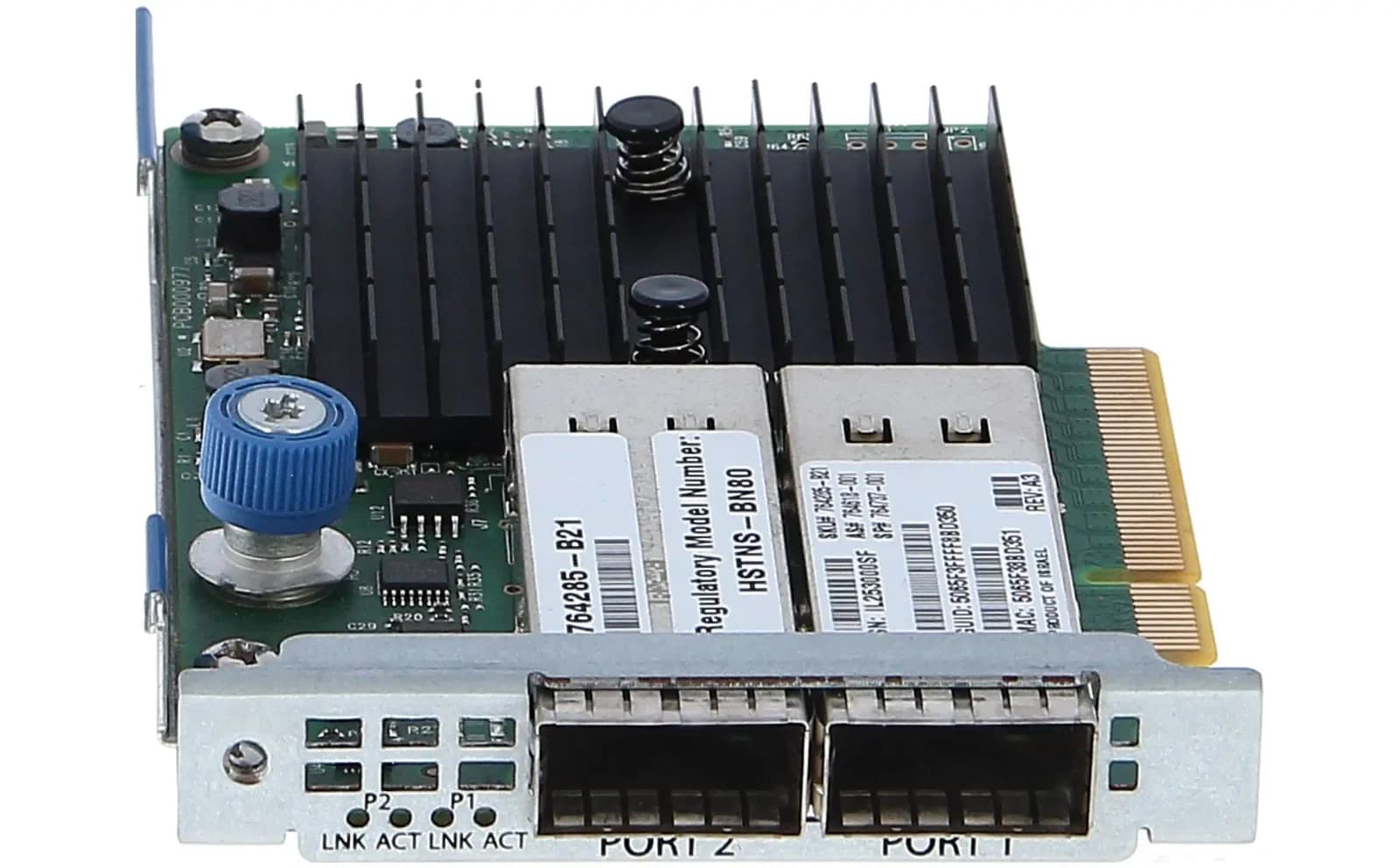 HP InfiniBand FDR/Ethernet 10Gb/40Gb 2-port 544+FLR-QSFP Адаптер (764285-B21)