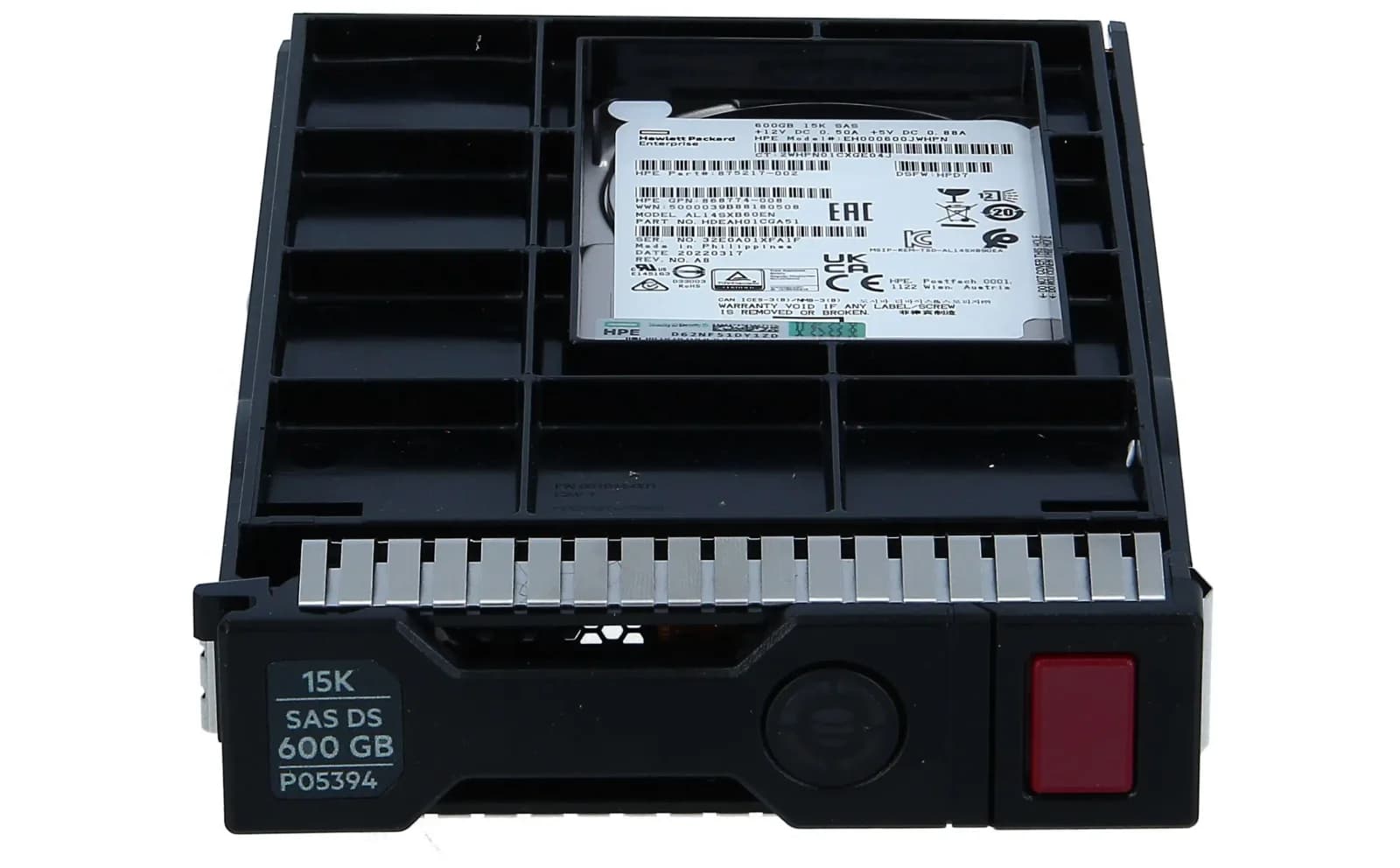 HP 600GB 12G SAS 15K 3.5in ENT SCC HDD (765424-B21)