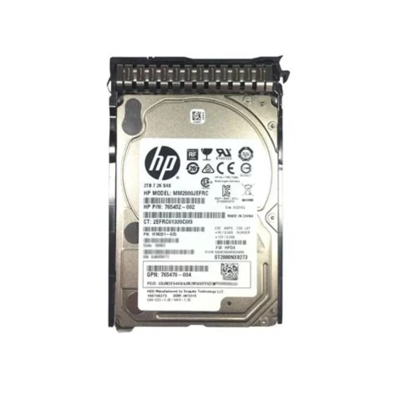 HP Hard drive, 2 TB, hot-swap, 2.5" SFF, SAS 12Gb/s, 7200 rpm (765452-002)