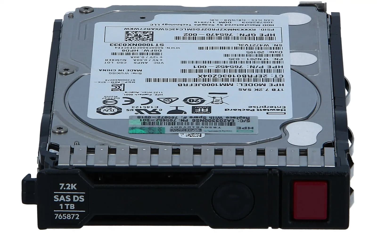 HPE SPS-DRV 1TB 12G 7.2K 2.5 SAS 5 (765872-001)