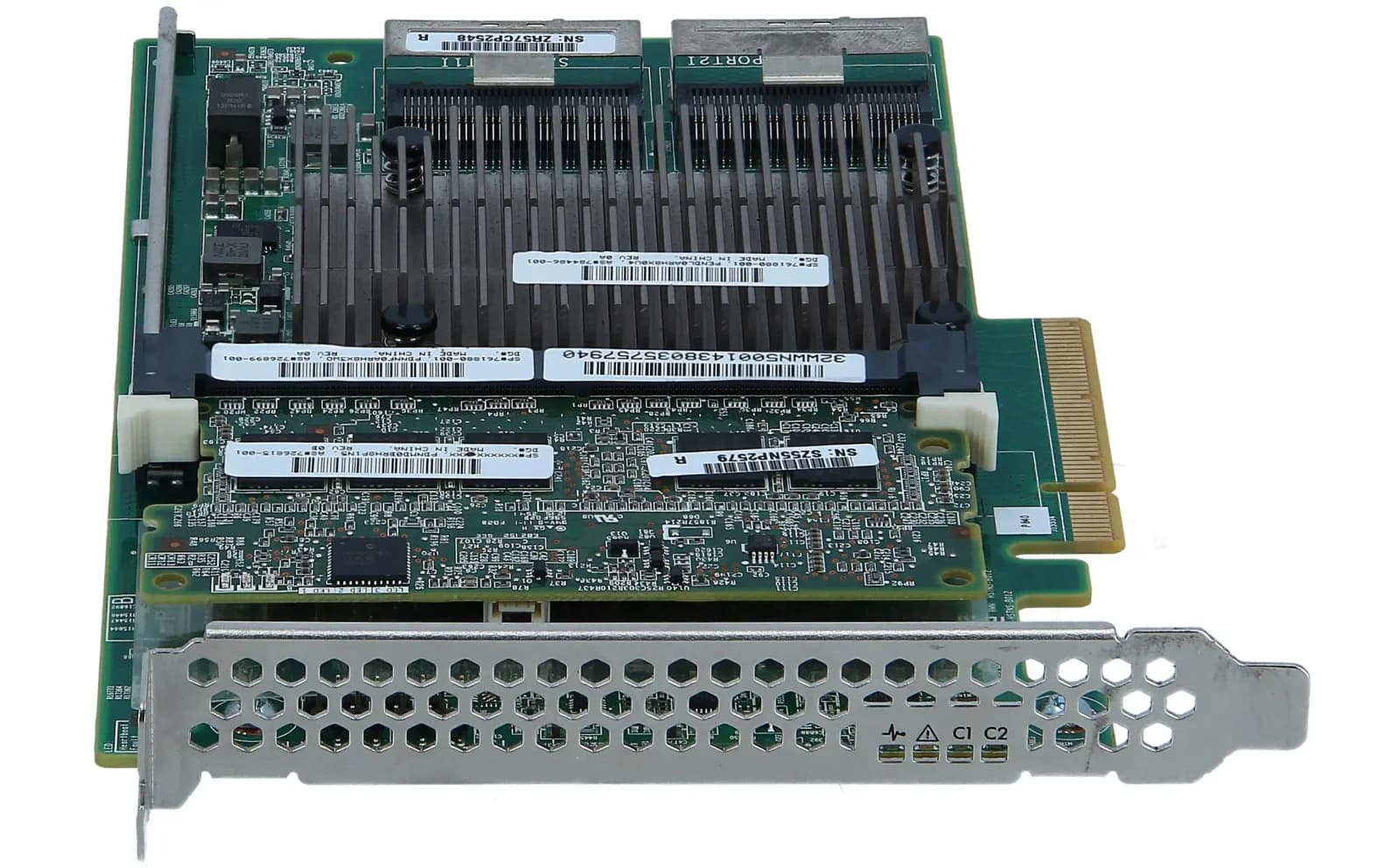 HP DL360 Gen9 Smart Array P840 SAS Card with Cable Kit (766205-B21)