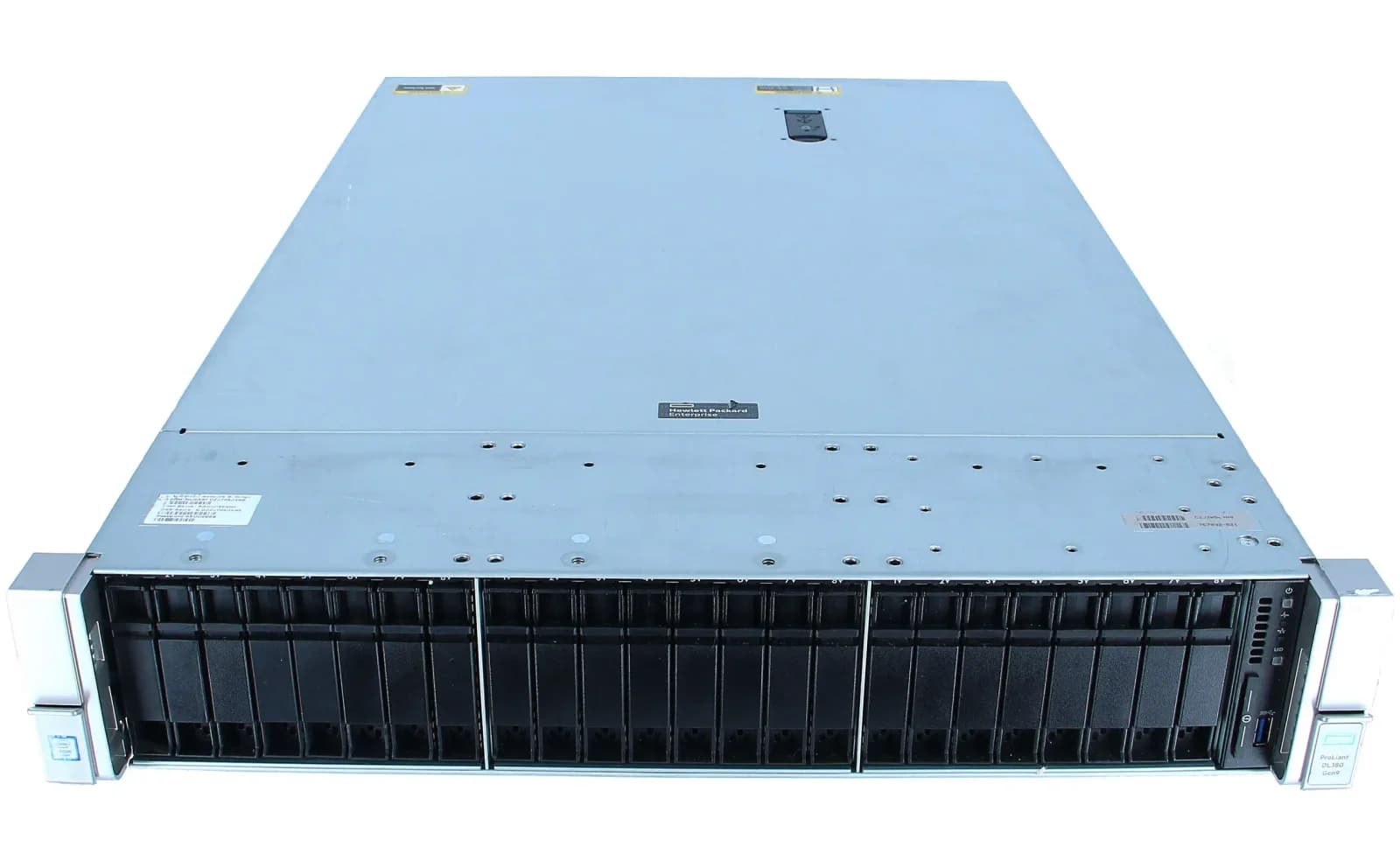 HPE ProLiant DL380 Gen9, Сервер, Rack-Montage, 2U, zweiweg, keine CPU, RAM 0 GB, SATA, Hot-Swap 6.4 cm (2.5") (767032-B21)