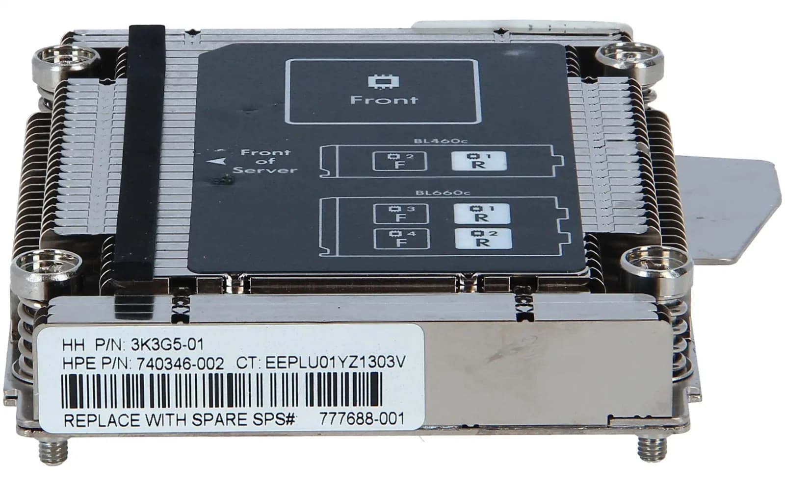HP BL460C GEN9 STANDARD WIDE HEATSINK FOR CPU 2 (777688-001)