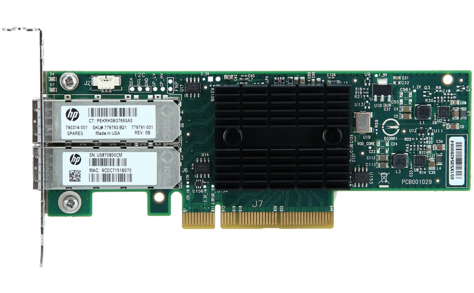 HP Ethernet 10G 2-port 546SFP+ Adptr (779793-B21)