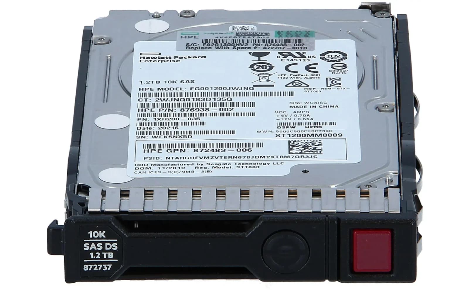 HPE Enterprise, Жёсткий диск, 1.2 TB (781578-001)