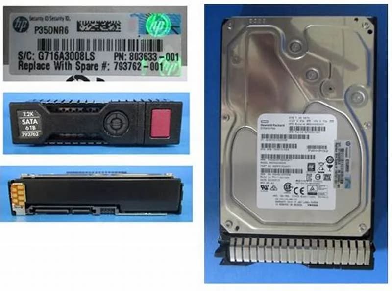 HP 6TB 6G SATA 7.2K rpm LFF (3.5-inch) SC 512e Performance 1yr Hard Drive (793667-B21)
