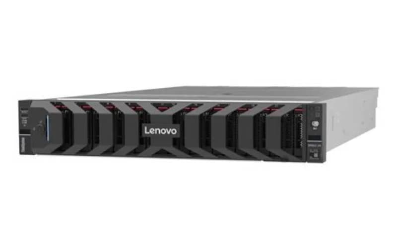 Lenovo ThinkSystem SR650 V4, 7DGD, Server, rack-mountable, 2U, 2-way, 1 x Xeon 6515P / up to 3.8 GHz, RAM 32 GB, SAS, 8x hot-swap 2.5" (7DGD1008EA)