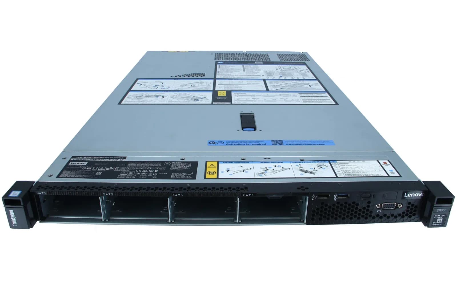 Lenovo ThinkSystem SR630 V1/V2, 8xSFF CTO Server (7X02CTO1WW-8SFF)
