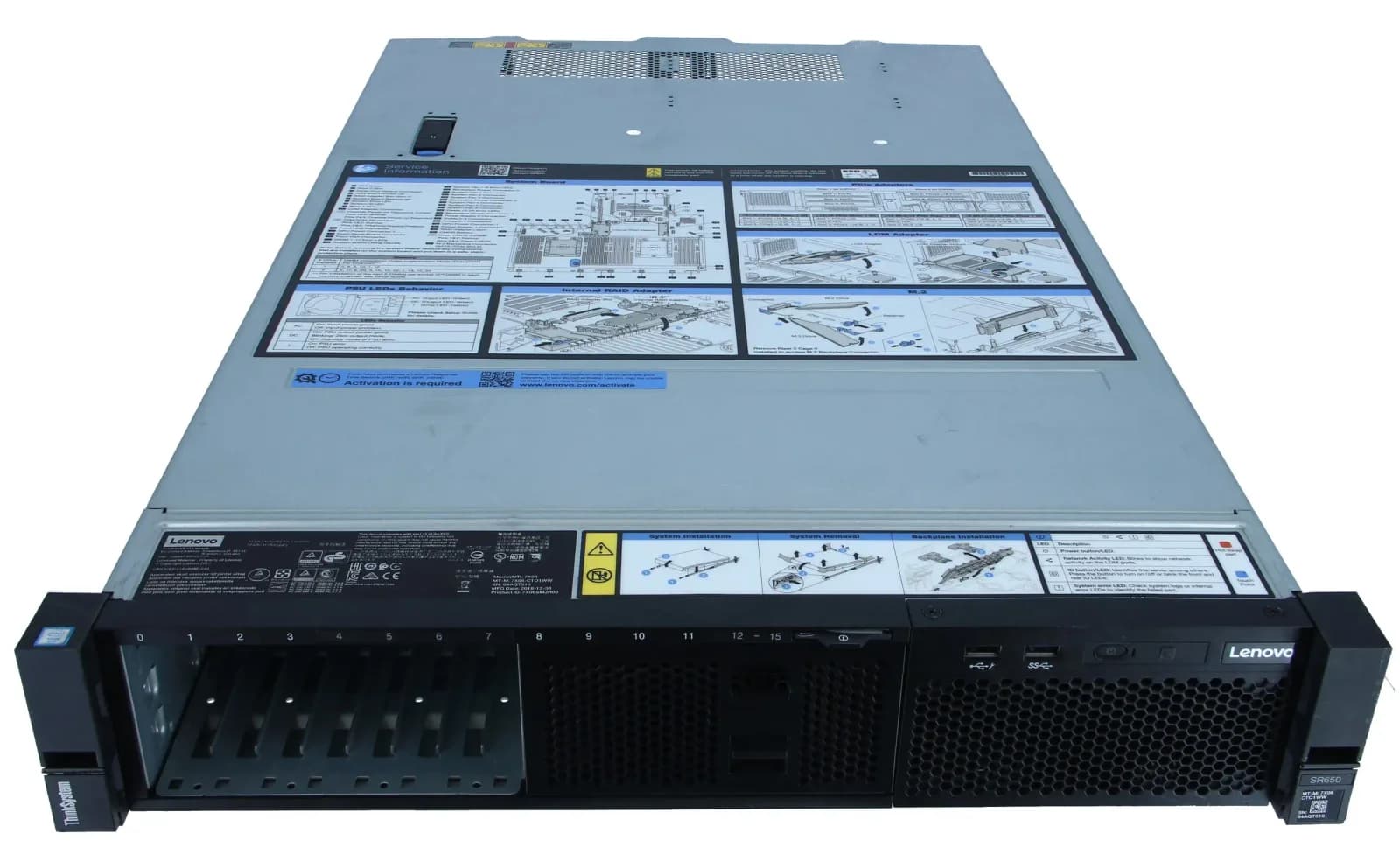 Lenovo THINKSYSTEM SR650 8*SFF CTO SERVER (7X06CTO1WW-8SFF)
