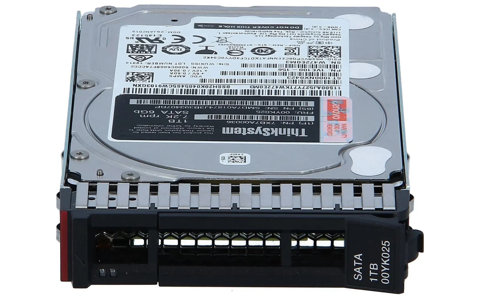 Lenovo ThinkSystem, Жёсткий диск, 1 TB, Hot-Swap, 2.5" (6.4 cm) (7XB7A00036)
