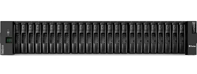 Lenovo ThinkSystem DE2000H Hybrid 2U24 SFF controller enclosure, Hard drive array, 24 bays (SAS-3), SAS 12Gb/s (external), rack-mountable, (7Y71A00QWW)