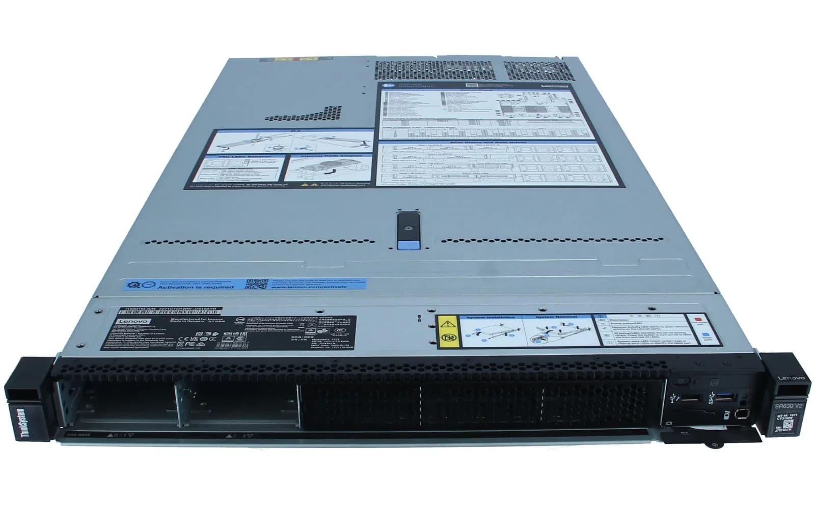 Lenovo ThinkSystem SR630 V2 CTO Сервер Chassis 8x 2.5 SFF (7Z71CTO1WW-8SFF)