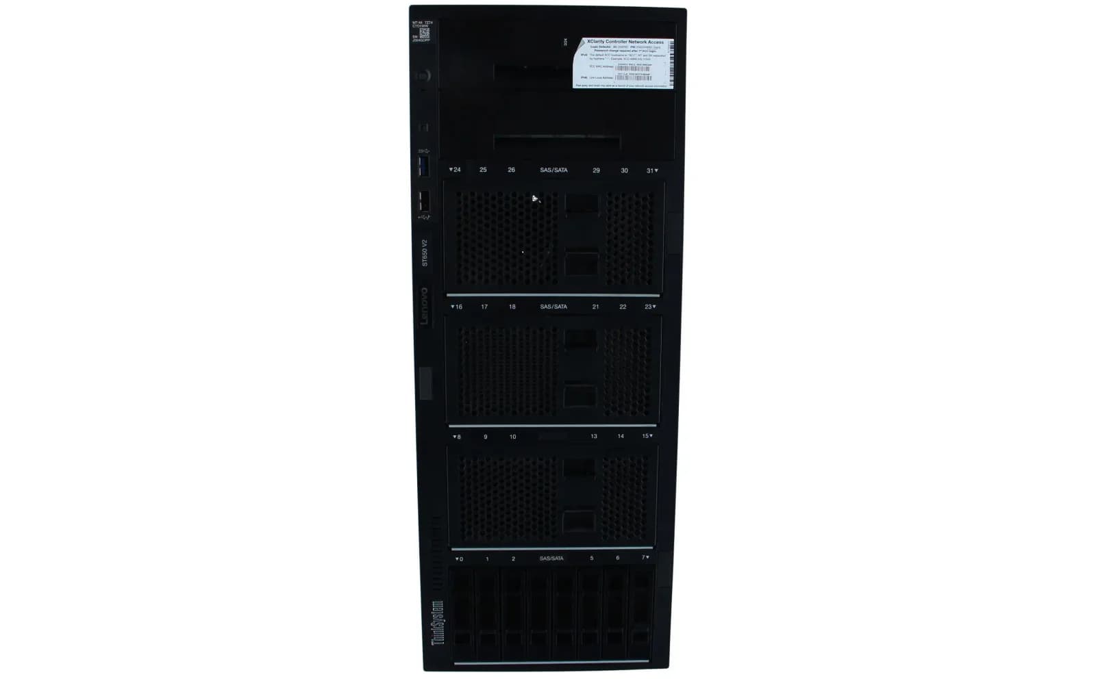 Lenovo ThinkSystem ST650 V2 8 x 2.5" SFF Server Chassis CTO (7Z74CTO1WW-8SFF)