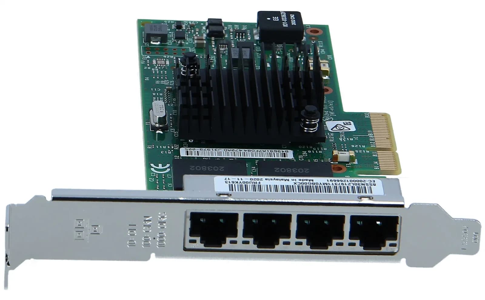 Lenovo ThinkSystem I350-T4 By Intel, Сетевой адаптер (7ZT7A00535)