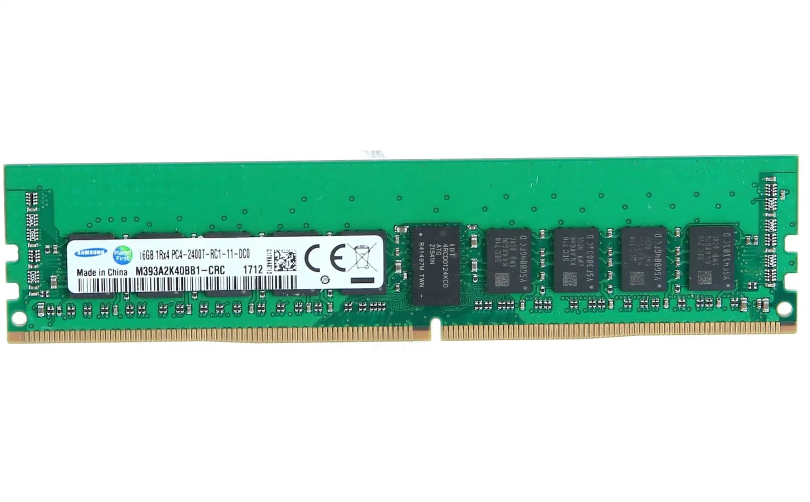 HPE HP 16GB (1x16GB) Single Rank x4 DDR4-2400 CAS-17-17-17 Registered Memory Kit (805349-B21)