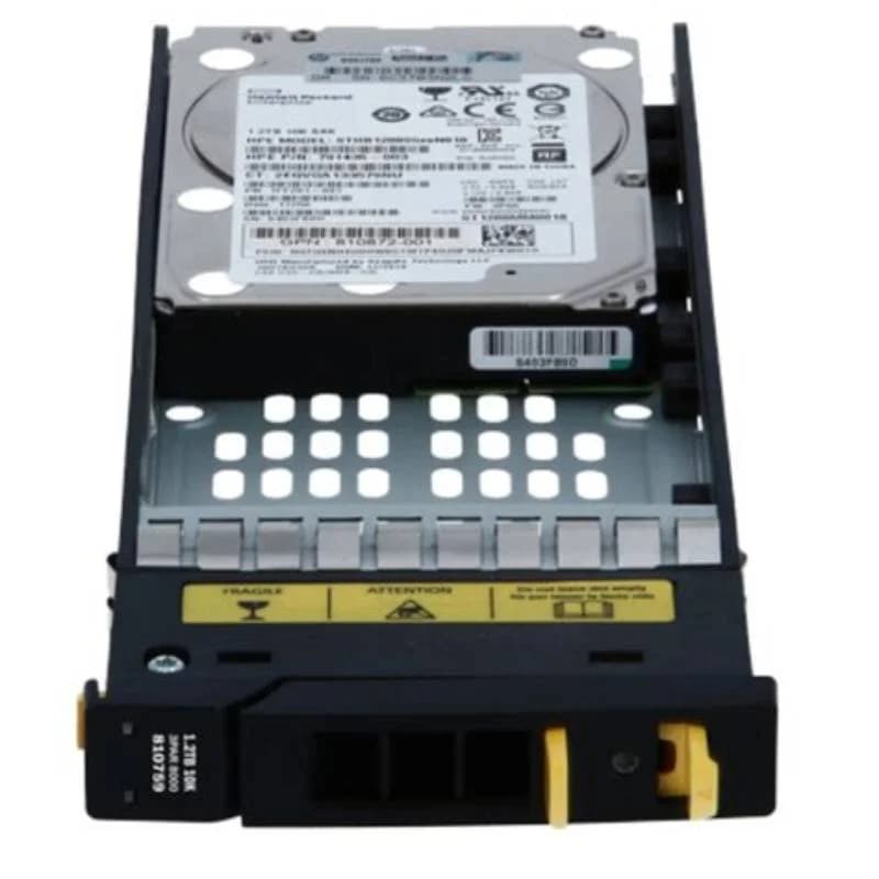 HPE 3PAR 8000 1.2TB SAS 10k SFF HDD, Жёсткий диск, Serial Attached SCSI (SAS) (810759-001)