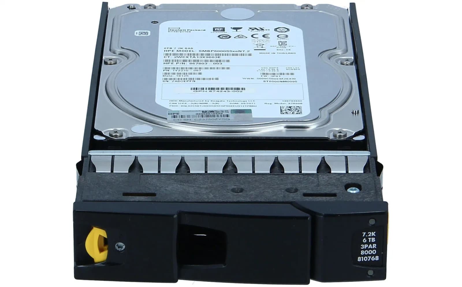 HPE DRV 6TB SAS 7.2K LFF SS8000 SG, sərt disk, Serial Attached SCSI (SAS) (810768-001)