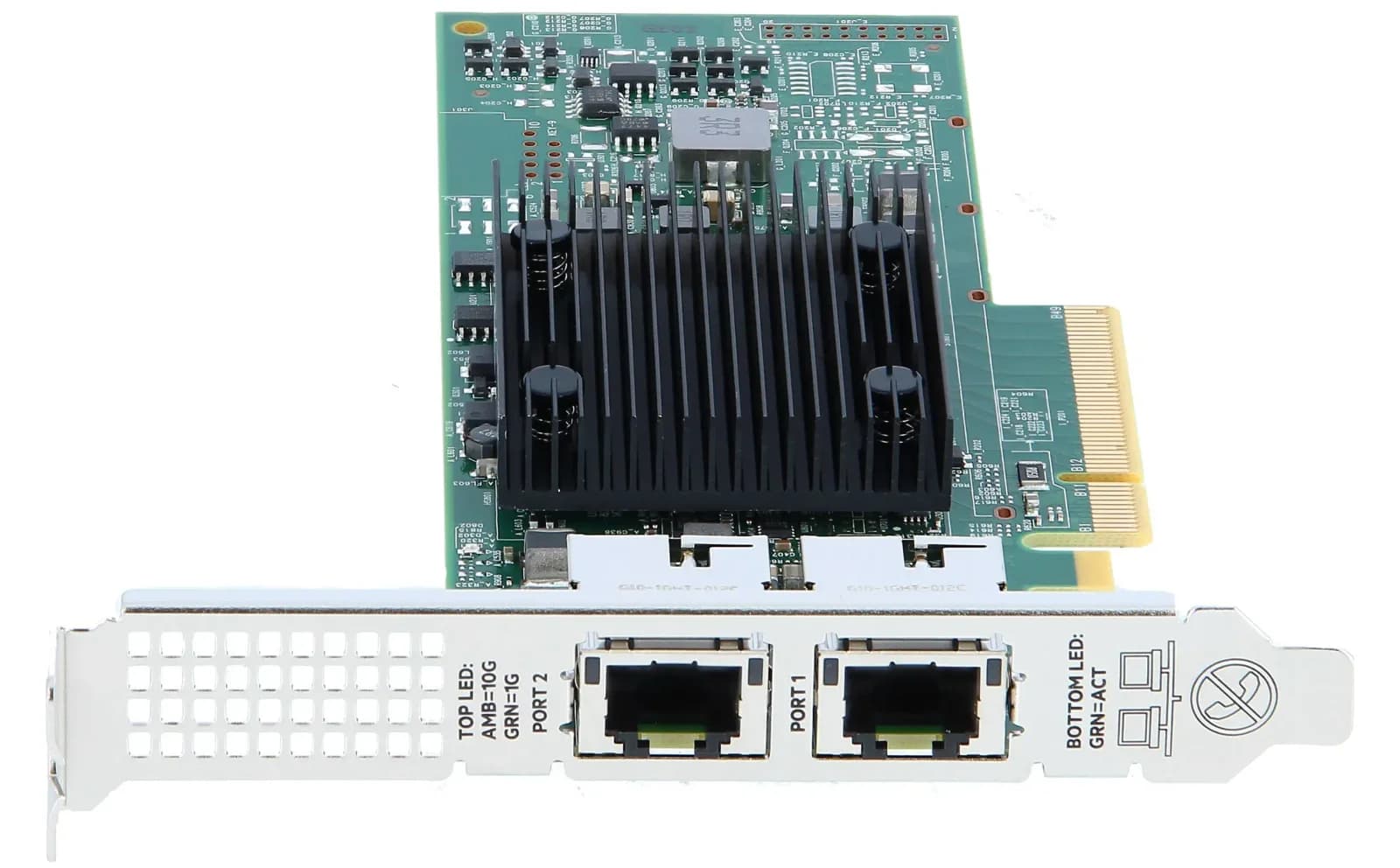 HPE HP Enterprise 535T, Сетевой адаптер 2, 10 GigE, üçün ProLiant DL20 Gen10 (813661-B21)
