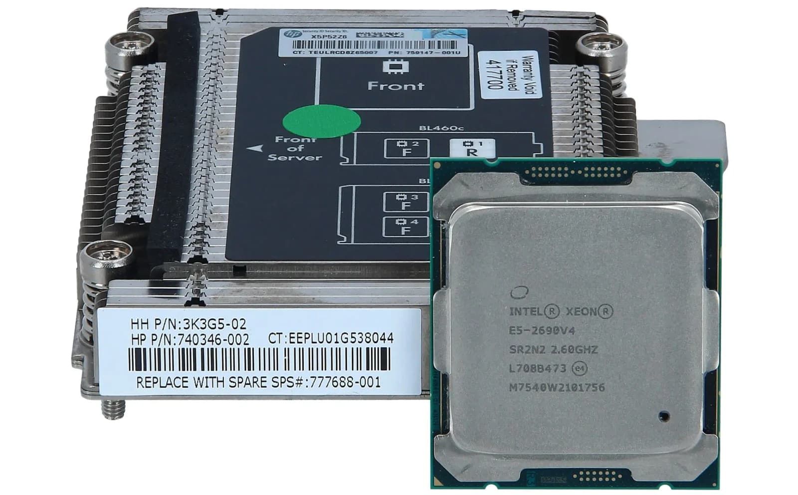 HP HPE BL460c Gen9 Intel? Xeon? E5-2690v4 (2.6GHz/14-core/35MB/135W) Processor Kit (819852-B21)