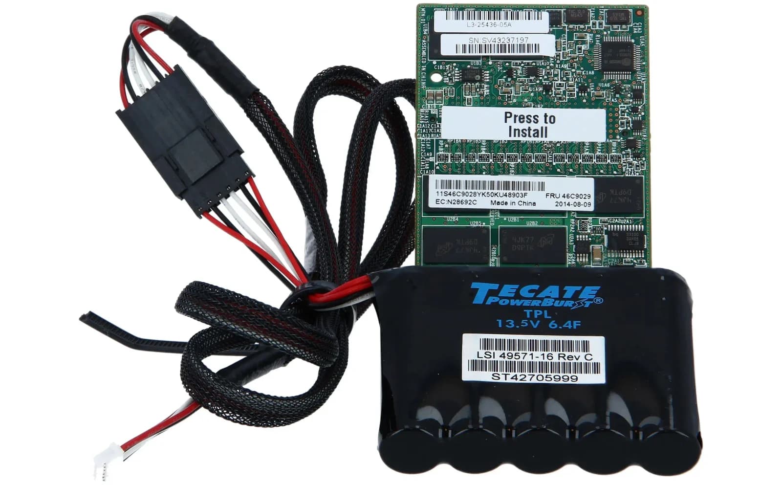 IBM ServeRAID M5100 1GB flash (81Y4559)