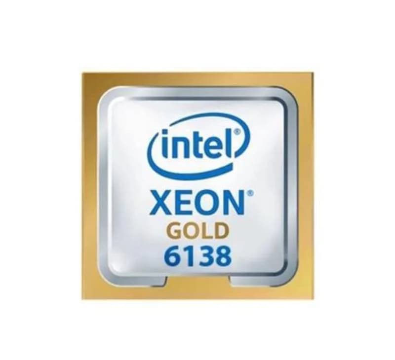 HPE Intel Xeon Gold 6138, 2 GHz, 20 ядер, 40 Threads (826876-B21)