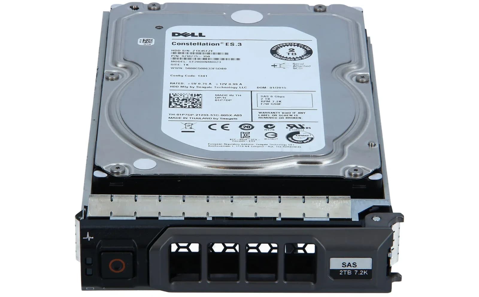DELL 2TB 7.2K 6G SAS LFF HDD (829T8)
