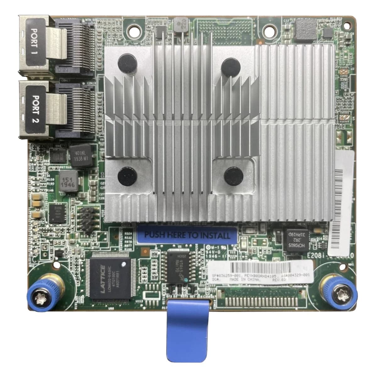 HPE HP Enterprise 836259-001 STOCK HPE Smart Array E208i-a SR Gen10 (8 Internal Lanes/No Cache) 12G SAS Modular Controller (Extended) (836259-001)