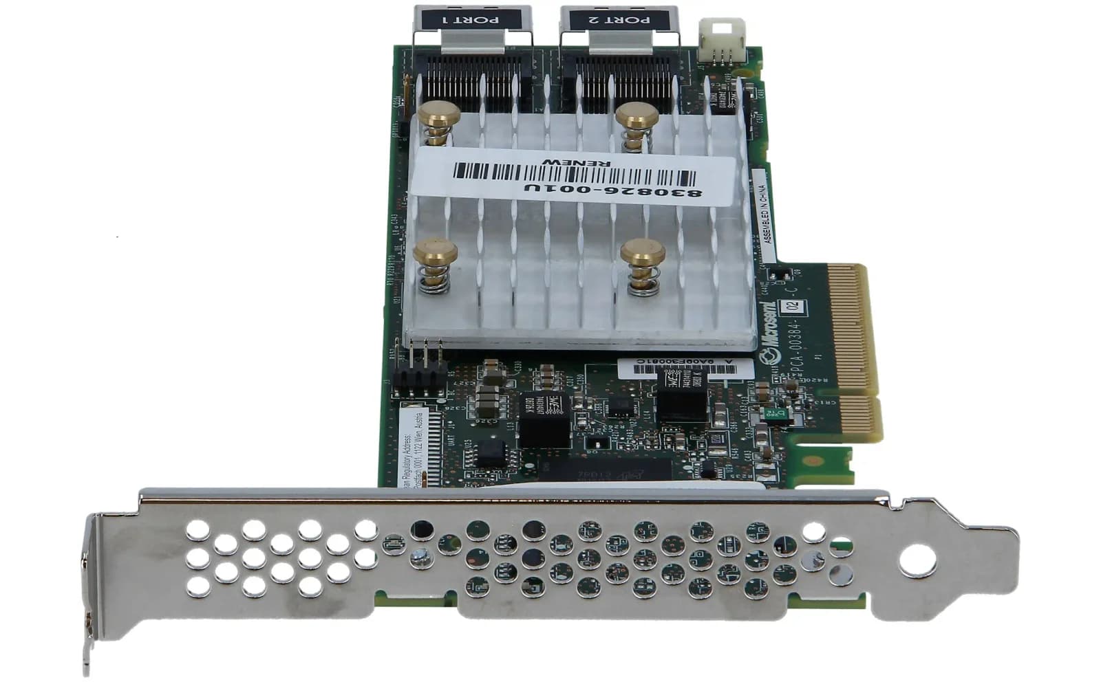 HPE Smart Array P408i-p SR Gen10 (8 Internal Lanes/2GB Cache) 12G SAS PCIe Plug-in Controller (836269-001)