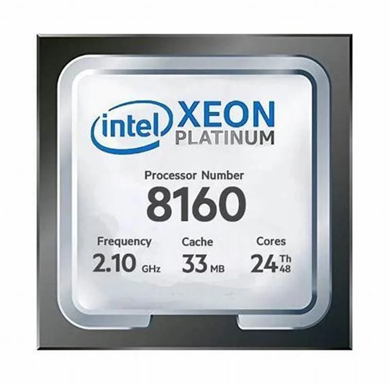 HPE Intel Xeon Platinum 8160, 2.1 GHz, 24 ядер (840381-B21)