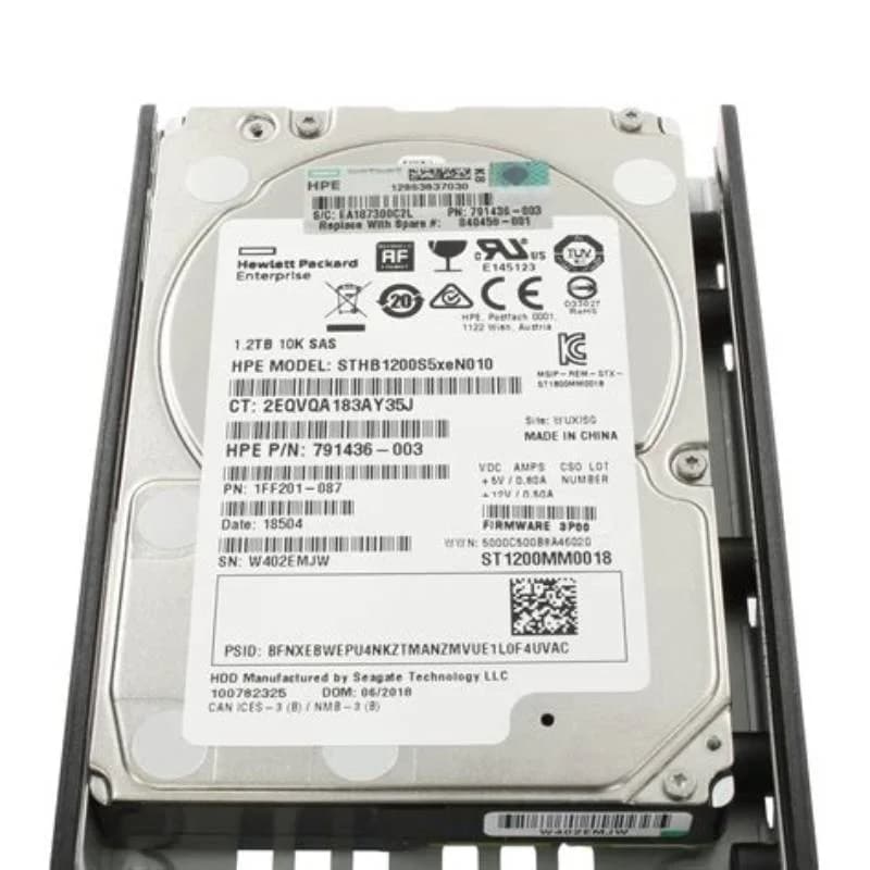 HP 1.2TB SAS 10K SFF HDD 3PAR 8000 (840459-001)
