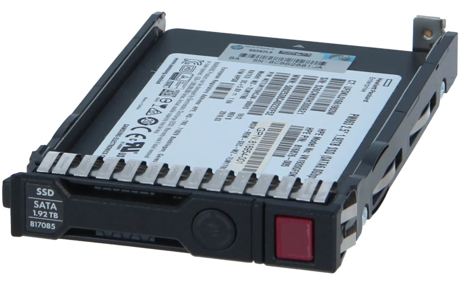 HPE 1.92TB SATA 6Gbps 2.5 Inch Solid State Drive (842505-B21)