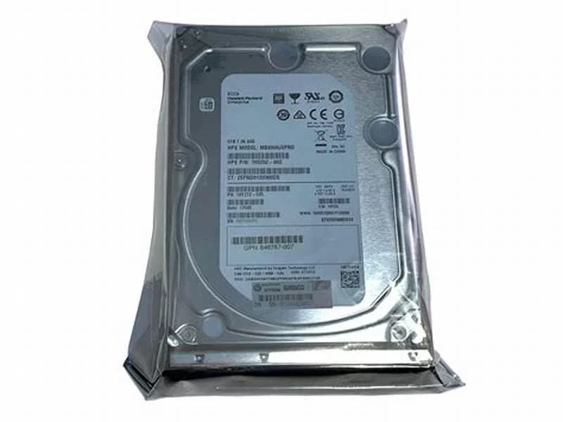 HPE HDD 6TB 12G 7200rpm 3.5 SAS MDL LP, sərt disk, Serial Attached SCSI (SAS) (847036-001)