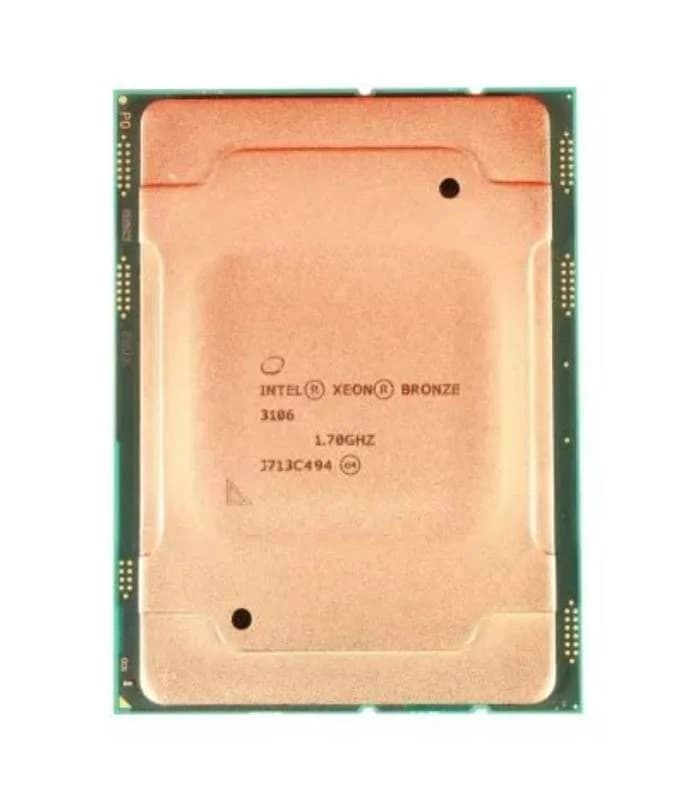 HPE Intel Xeon Bronze 3106, 1.7 GHz, 8 ядер, 8 Threads (860651-B21)