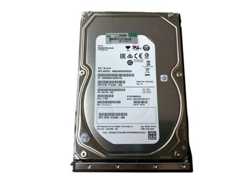HPE Жёсткий диск, 4 TB, Hot-Swap, 3.5" LFF (8.9 cm LFF) (862133-001)