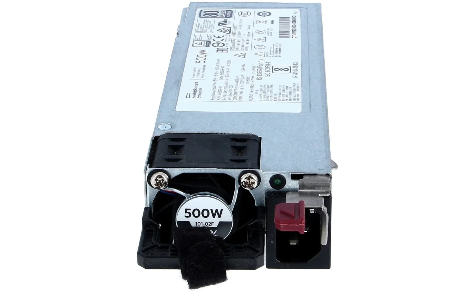 HPE POWER SUPPLY 500W 80 PLUS PLNUM HOT PLUG FO (865398-001)