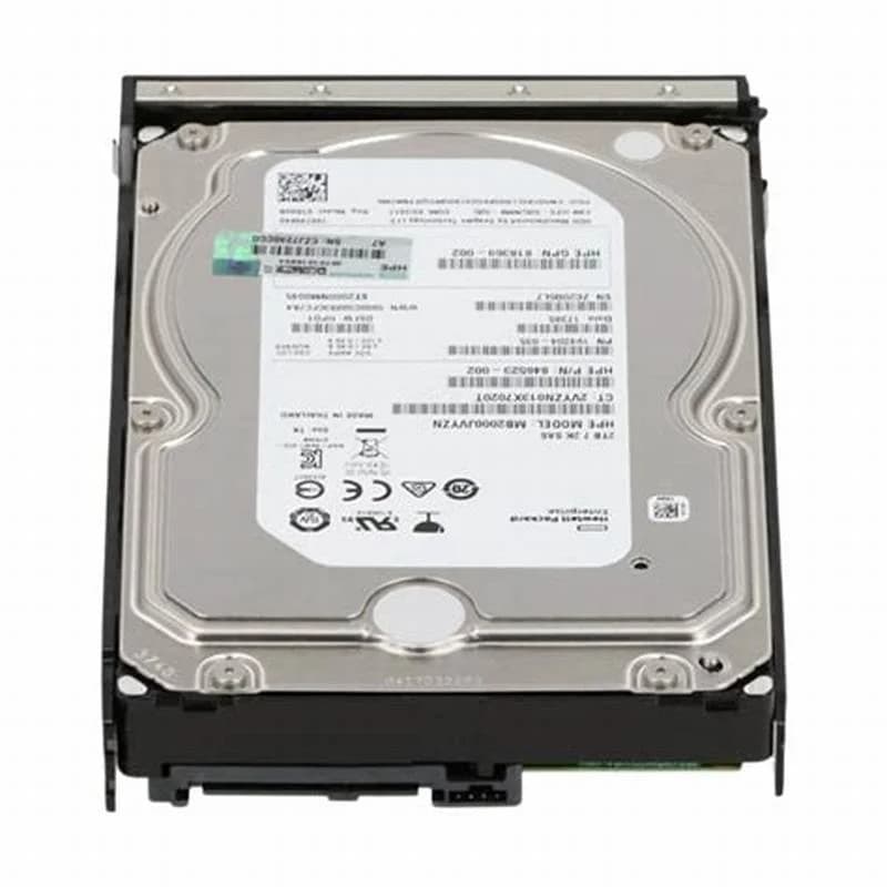 HPE Dual Port, Жёсткий диск, 2 TB, Hot-Swap, 3.5" LFF (8.9 cm LFF) (872744-001)
