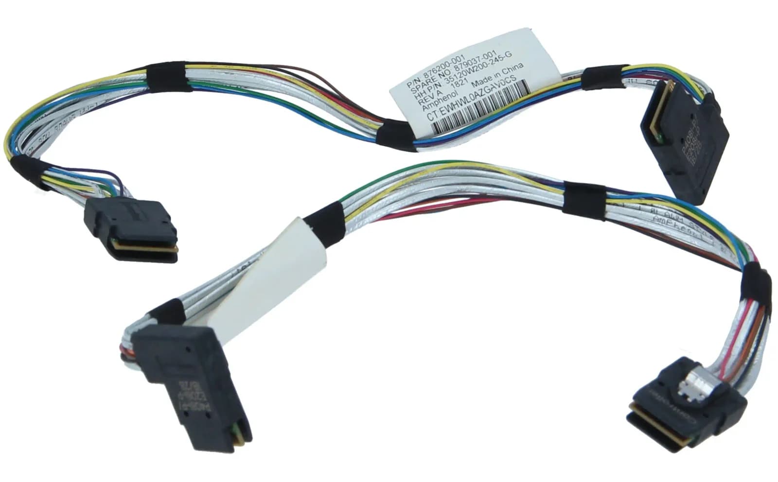 HPE Apollo 4500 Gen10 Smart Array E208i-p/P408i-p SAS Cable Kit (874777-B21)
