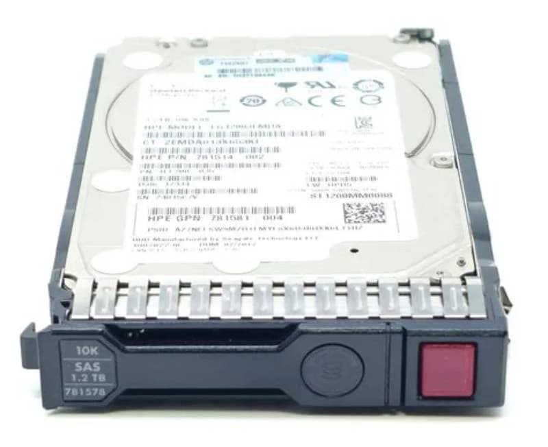 HPE HDD, 1200 GB, 1.2TB, 2.5", SAS (876936-002)