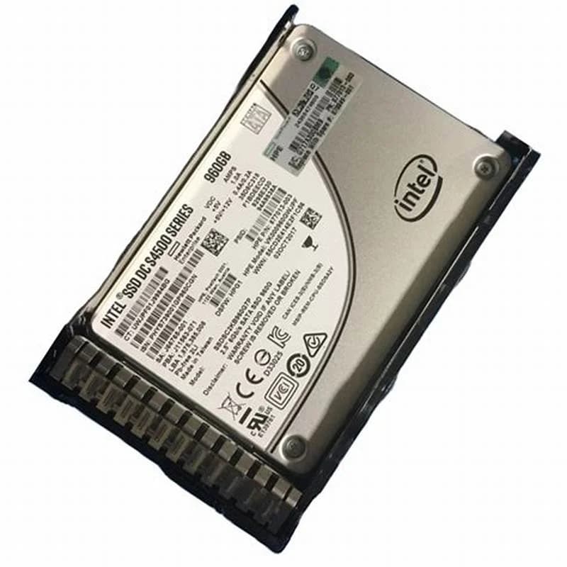 HPE Read Intensive, 960 GB SSD, Hot-Swap, 2.5" SFF (6.4 cm SFF) (877752-B21)