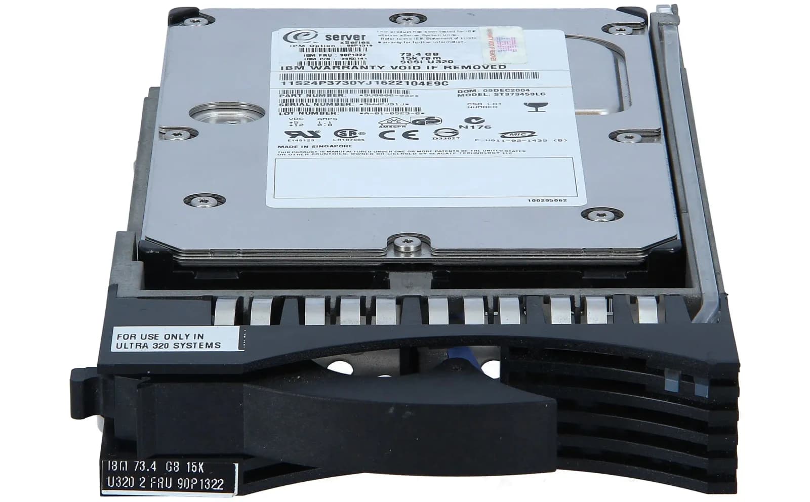IBM 73.4GB 15K U-320 SCSI HDD (90P1322)