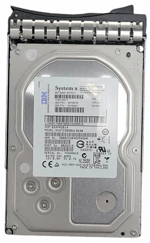 IBM Lenovo, Жёсткий диск, 3 TB, Hot-Swap, 3.5" (8.9 cm) (90Y8577)