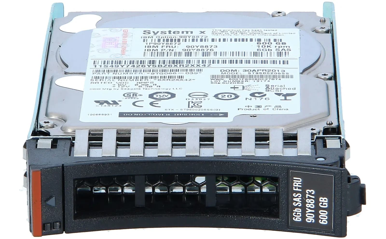 IBM 600GB 10K 6G 2.5INCH SAS HDD (90Y8872)