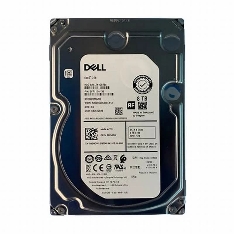Dell 92MDW, 3.5 Zoll, 8000 GB, 7200 RPM (92MDW)