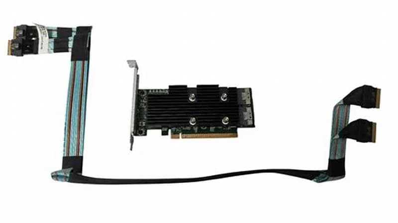 Dell ASSY CBL ADPT 2.5X24 RSR2 R740, Кабель, NVMe (95K27)
