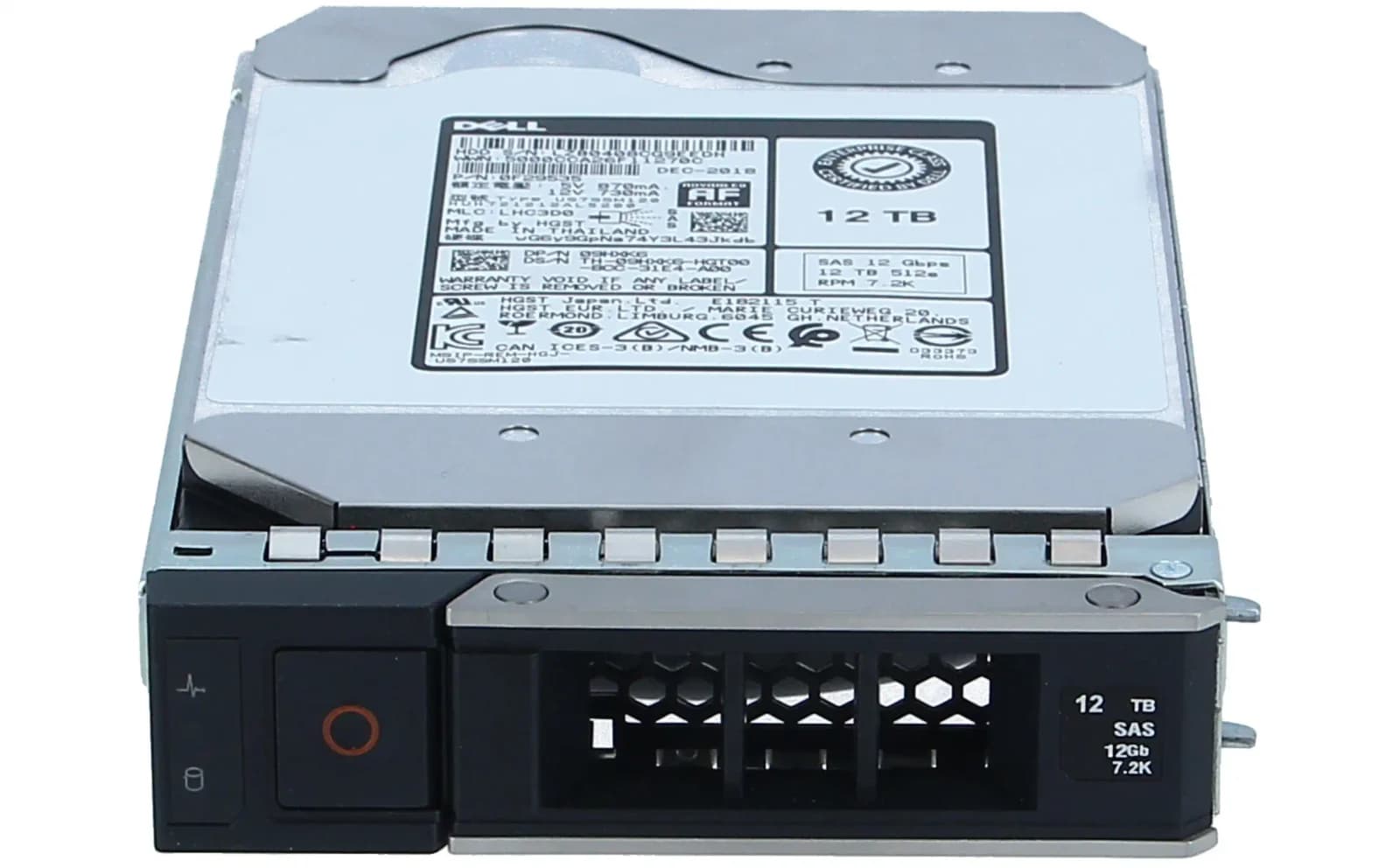 Dell 9HXK6, 3.5 Zoll, 12000 GB, 7200 RPM (9HXK6)