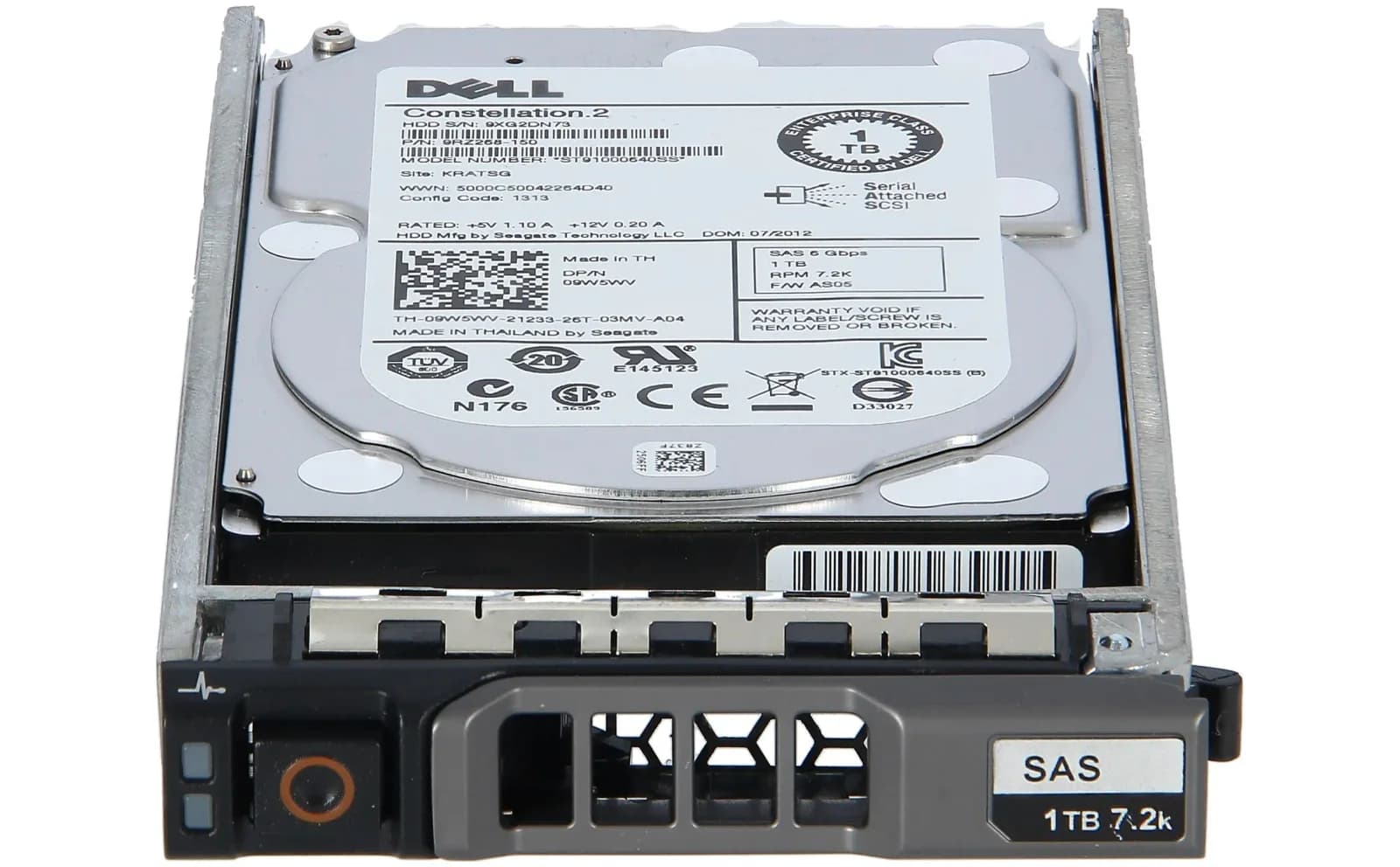 DELL HDD 1TB 6G SAS 7.2k 2.5" (9RZ268-150)