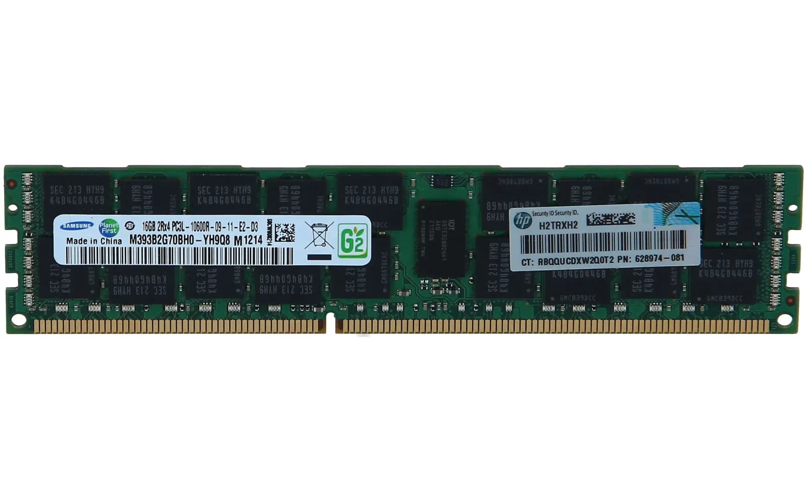 HPE 16GB DDR3-1333 16GB DDR3 1333MHz ECC yaddaş modulu (A0R59A)