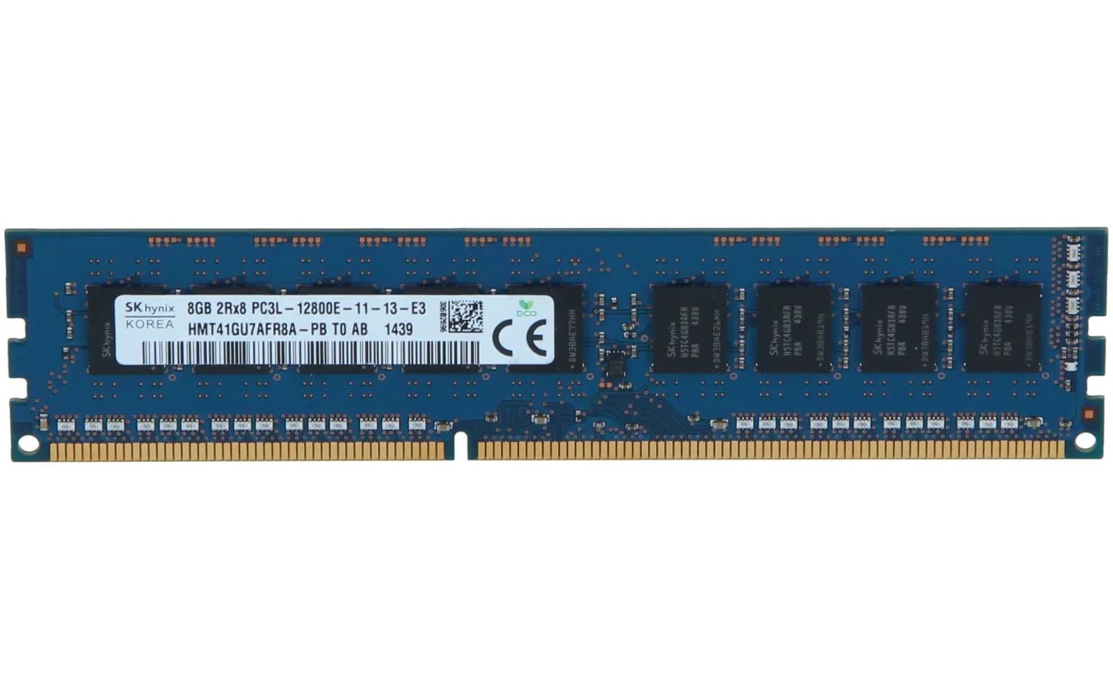DELL DDR3, module, 8 GB, DIMM 240-pin, 1600 MHz / PC3-12800, 1.35 V, unbuffered, ECC (A6960121)